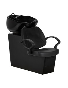 Salon washbasin unit Hair System Borneo black