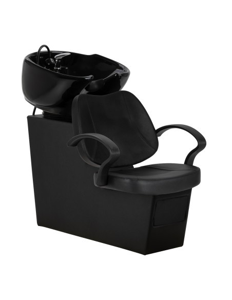 Salon washbasin unit Hair System Borneo black
