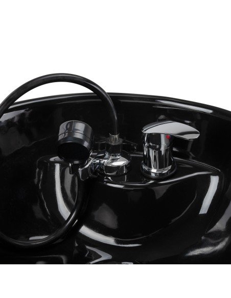 Salon washbasin unit Hair System Borneo black