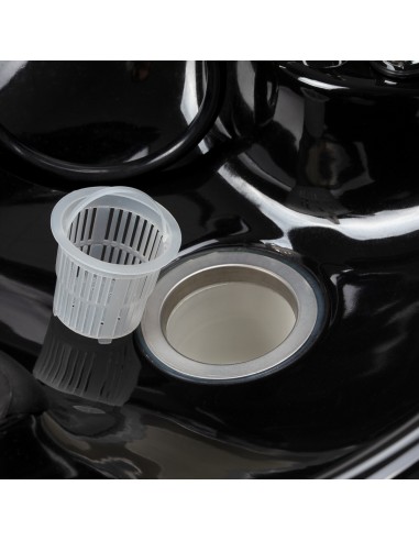 Salon washbasin unit Hair System Borneo black