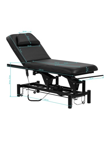 Electric Massage bed Azzurro 684A 1 motor black