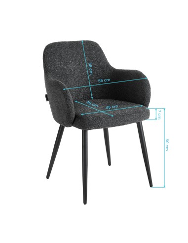 Chair 4Rico Intra black