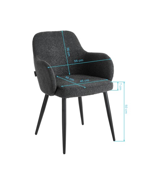 Chair 4Rico Intra black
