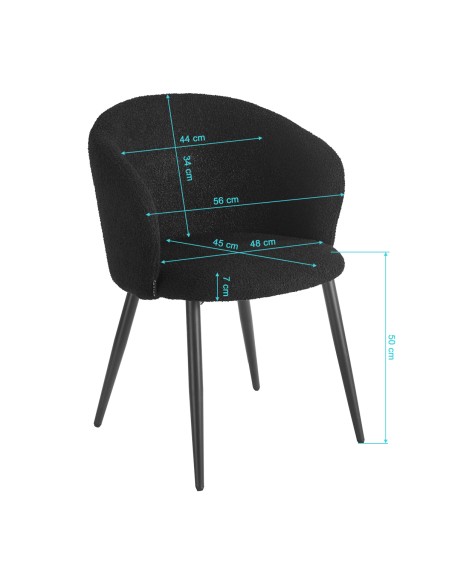 Chair 4Rico Asola black