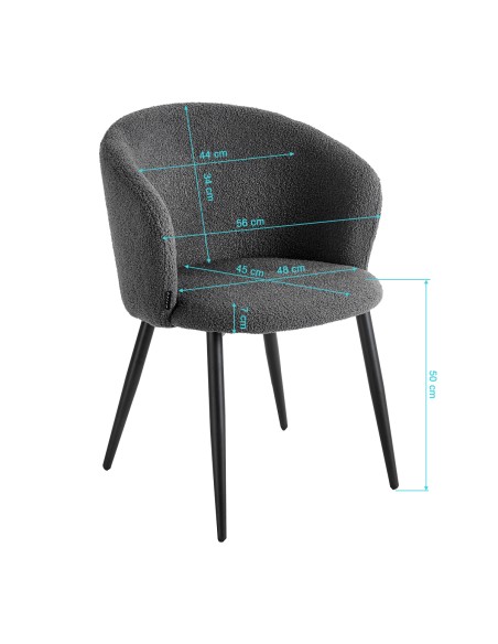 Chair 4Rico Asola grey