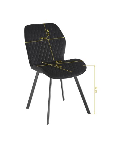 Chair 4Rico Vetro black