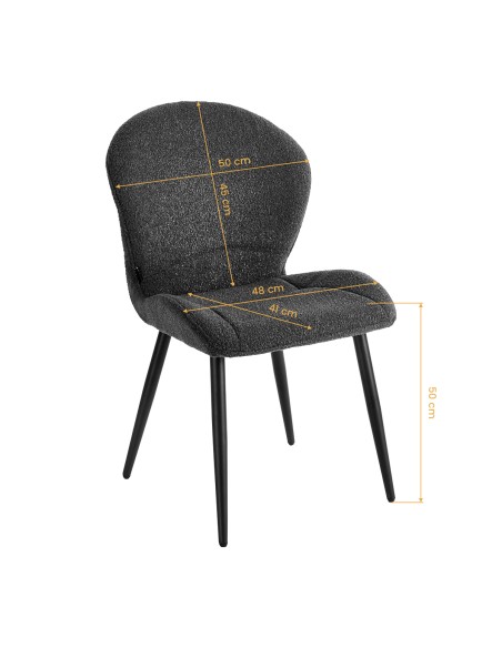 Chair 4Rico Lucente black