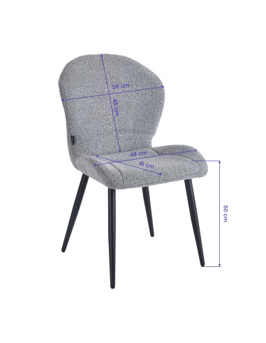 Chair 4Rico Lucente grey