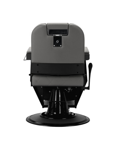 Gabbiano barber chair Bruno graphite with a black base