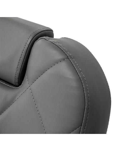 Gabbiano barber chair Bruno graphite with a black base