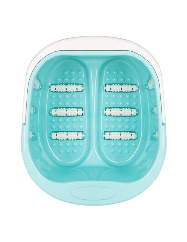 Pedicure bowl with blue lich rollers