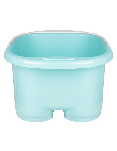Pedicure bowl with blue lich rollers