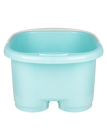 Pedicure bowl with blue lich rollers