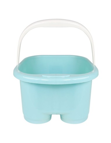 Pedicure bowl with blue lich rollers
