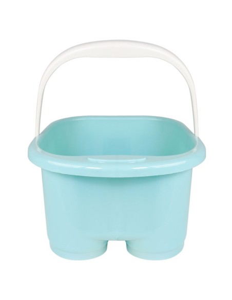 Pedicure bowl with blue lich rollers