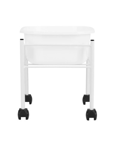 White pedicure tray Simple