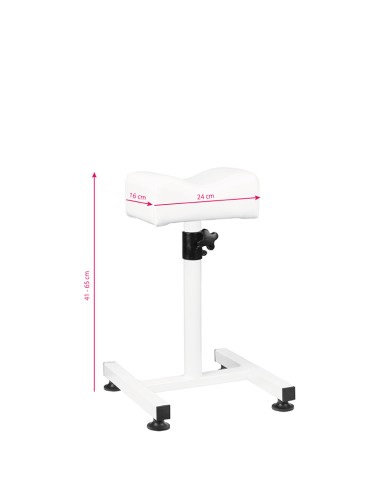 Pedicure footrest 117 white