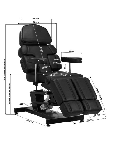 Pro Ink Tattoo bed 3710
