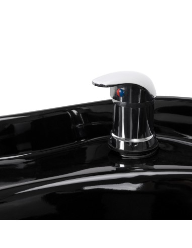 Salon washbasin unit Hair System Edge Noir