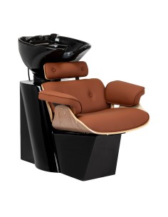 Salon washbasin unit Gabbiano Florencja brown
