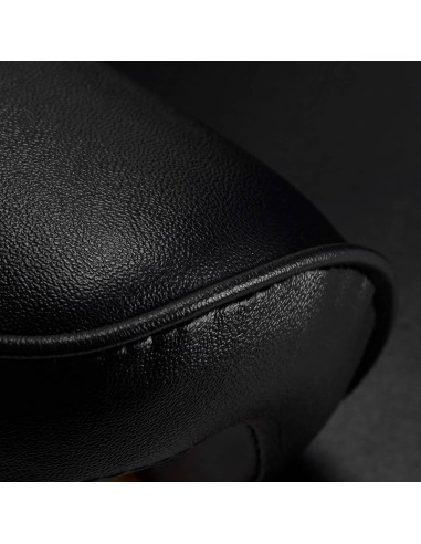 Styling chair Gabbiano Florencja with adjustable headrest in black