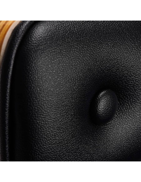 Styling chair Gabbiano Florencja with adjustable headrest in black