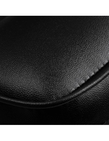 Styling chair Gabbiano Florencja with adjustable headrest in black