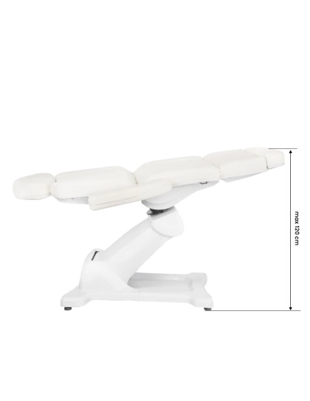 Electric cosmetic chair azzurro 869a rotary 4 engine white
