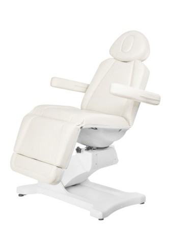 Electric cosmetic chair azzurro 869a rotary 4 engine white