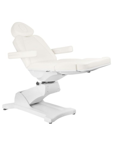 Electric cosmetic chair azzurro 869a rotary 4 engine white