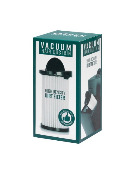 Hairdressing vacuum cleaner round filter