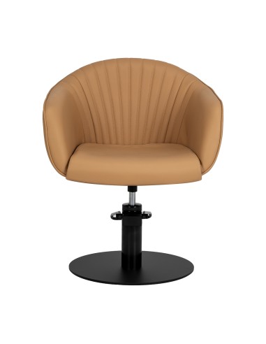Hairdressing chair Gabbiano Copenhagen caramel