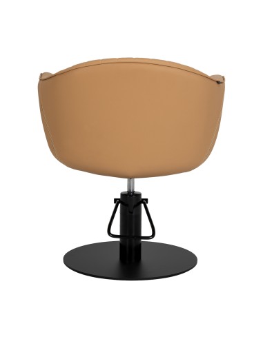 Hairdressing chair Gabbiano Copenhagen caramel