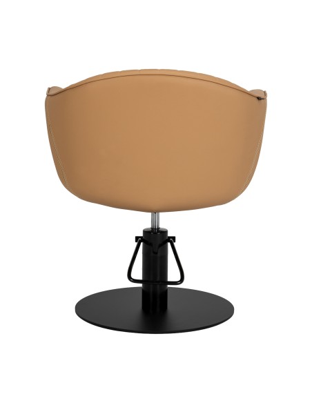 Hairdressing chair Gabbiano Copenhagen caramel