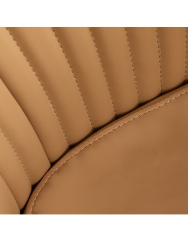 Hairdressing chair Gabbiano Copenhagen caramel