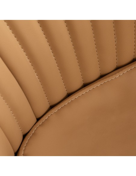 Hairdressing chair Gabbiano Copenhagen caramel