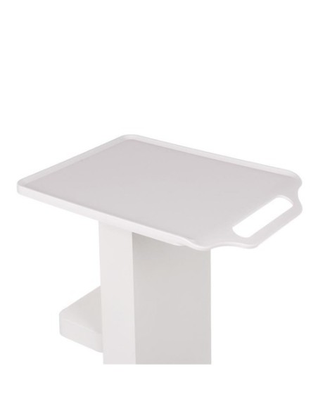 BR-2211 White Mobile Salon Trolley | Bella Furniture Ireland