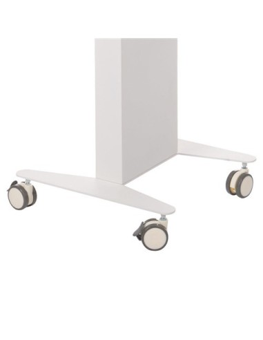 BR-2211 White Mobile Salon Trolley | Bella Furniture Ireland