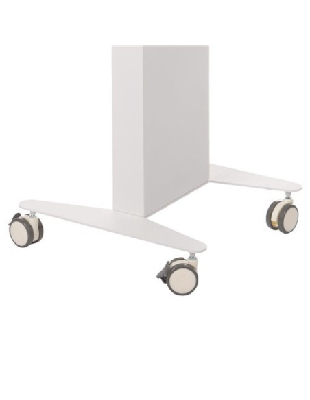 BR-2211 White Mobile Salon Trolley | Bella Furniture Ireland