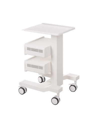 BR-1889 White Mobile Beauty Trolley | Bella Furniture Ireland