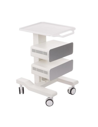 BR-1889 White Mobile Beauty Trolley | Bella Furniture Ireland