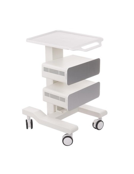BR-1889 White Mobile Beauty Trolley | Bella Furniture Ireland