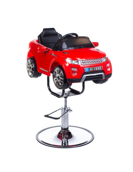 Children's Barber Chair Range Rover Hairdressing Red | Bella Furniture Ireland