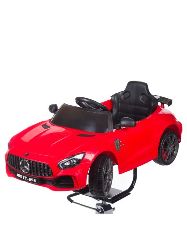 Children's Hairdressing Chair Mercedes For Kids' Cuts Red | Bella Furniture Ireland