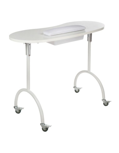 BD-3416 Blue Bag Foldable Manicure Table | Bella Furniture Ireland