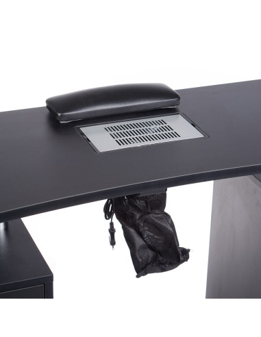Manicure Table with Dust Extractor BD-3425+P Black | Ireland