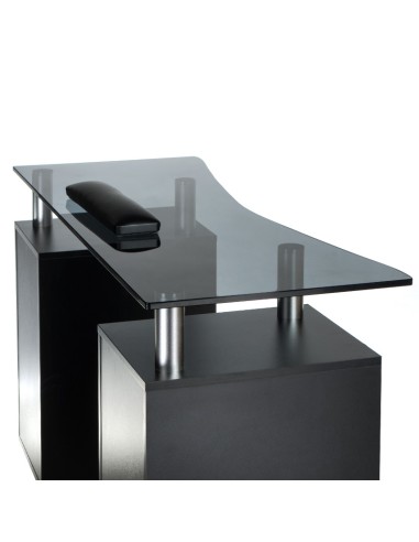 Manicure Table BD-3425-1 Professional Nail Station Black | Bella Furniture Ireland