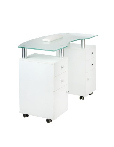 Professional Manicure Table BD-3453 White | Ireland
