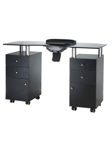 Manicure Table BD-3453+P Black | Ireland