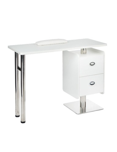 Manicure Table BD-3465 Professional Nail Station White | Bella Furniture Ireland